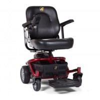 Golden LiteRider Envy - Cherry Red thumbnail Photo of Golden LiteRider Envy Scooter in Cherry Red Color thumbnail